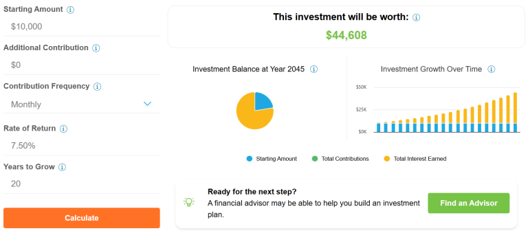 Online investment calculators Online investment calculators
